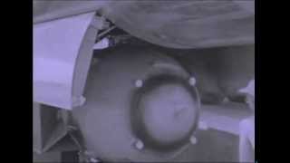 This silent film shows the final preparation and loading of "fat man"
bomb into "bockscar," plane which dropped on nagasaki. it then t...
