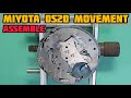 How to service miyota 0s20 chronograph movement  assemble tutorial  solimbd