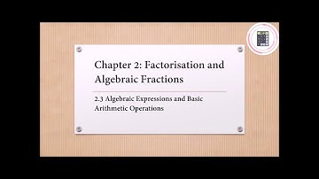 Mathematics | Form 2 | Chapter 2 - 2.3 Part 3