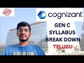🎯Cognizant GenC Syllabus 2025 – FULL BREAKDOWN 🔥