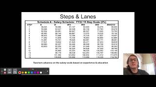 Video #3 - March 15, 2023 - Explaining Steps & Lanes (Teacher Salary Grid)
