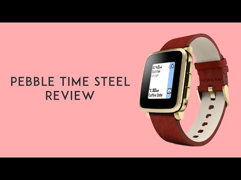 Pebble Time Steel Watch Video Review