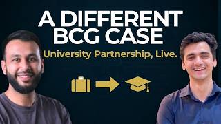BCG Case Interview Example | University Partnership Expansion