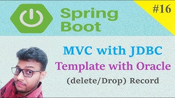 Spring Boot with JDBC (Delete) Record [Hindi] #16