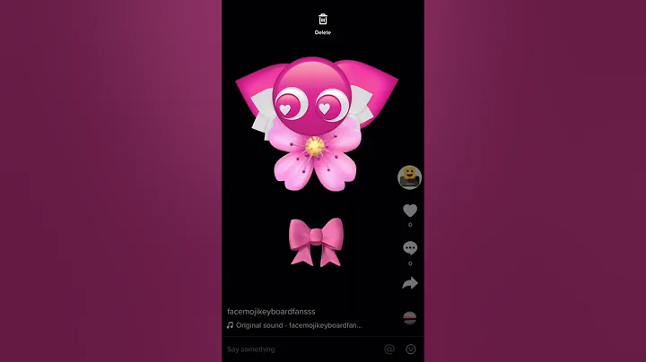 Spring is coming! How I made a Sakura cat using new pink heart emoji! #emoji #cat #cutecat #keyboard