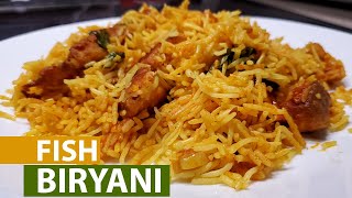 FISH BIRYANI | Recipe By Homemade Kitchen Flavors