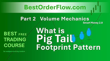 Learn #5 Trend Pattern Pig Tail on Footprint indicator NinjaTrader orderflow