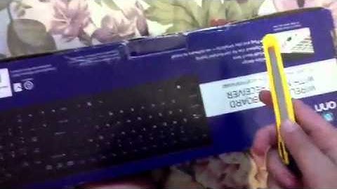 Onn wireless keyboard unboxing