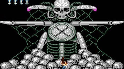 Super C - Nes - Full Playthrough - ( Normal Gun Only ) - No Hits Run