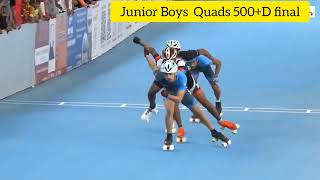 RSFI NATIONAL 2022: Junior Boys  (14-17yrs) Quads 500+D final