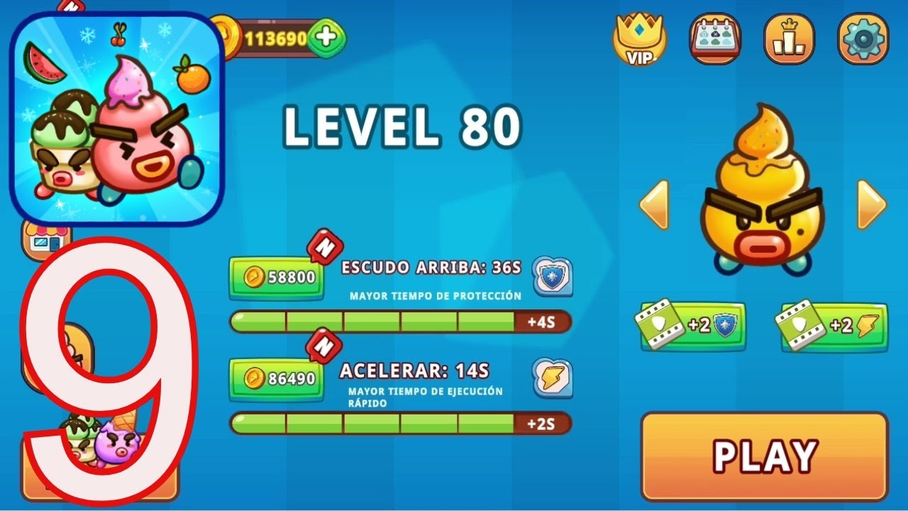 Fruit & Ice Cream Ice Cream War [Luis Game] Nivel 808182838485868788 YouTube