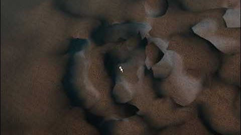 Voxel-based terrain with marching cubes