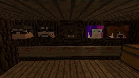 Minecraft Tut   custom Player Heads