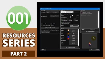 001 Game Creator Tutorial | Resources (Part 2) - Body/Clothing Sprites & Particle Effects