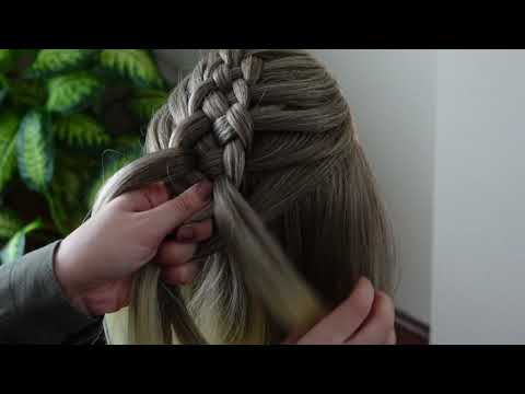 Dörtlü saç örgüsü nasıl yapılır? / How to 4 strand braid?