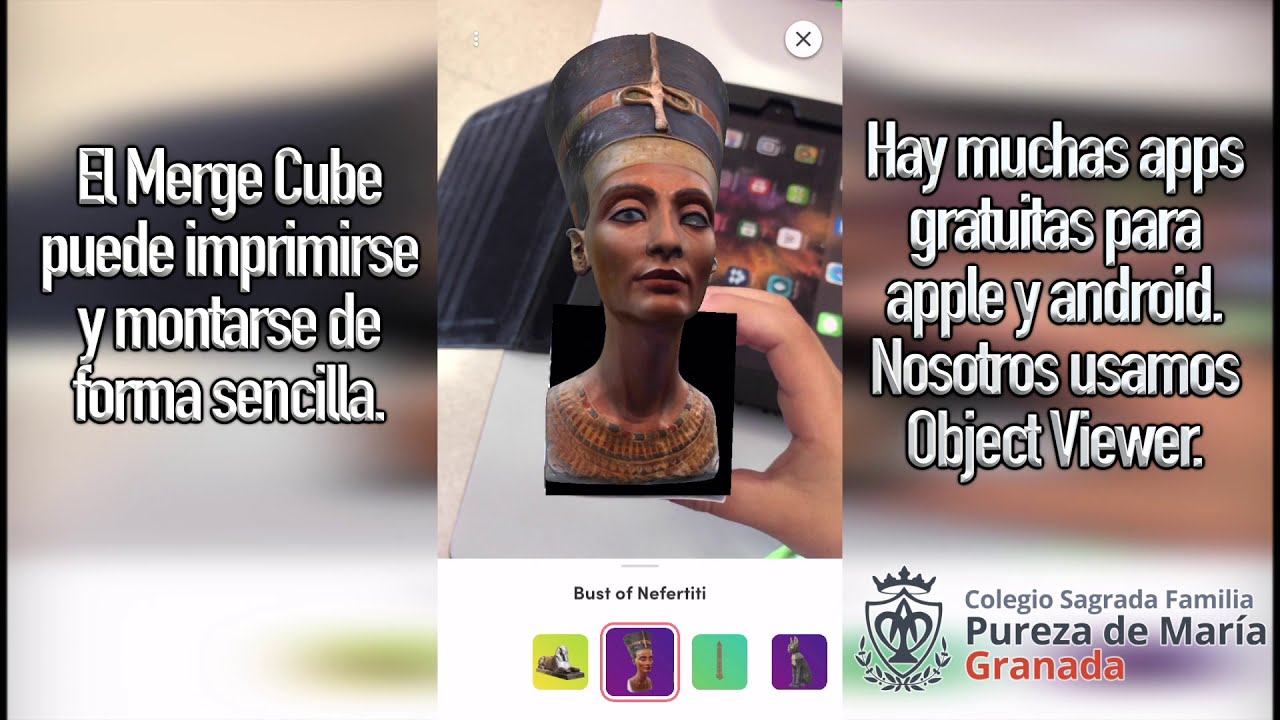 Cinco aplicaciones del Merge Cube para Ciencias Sociales – Cuadernos de  Heródoto