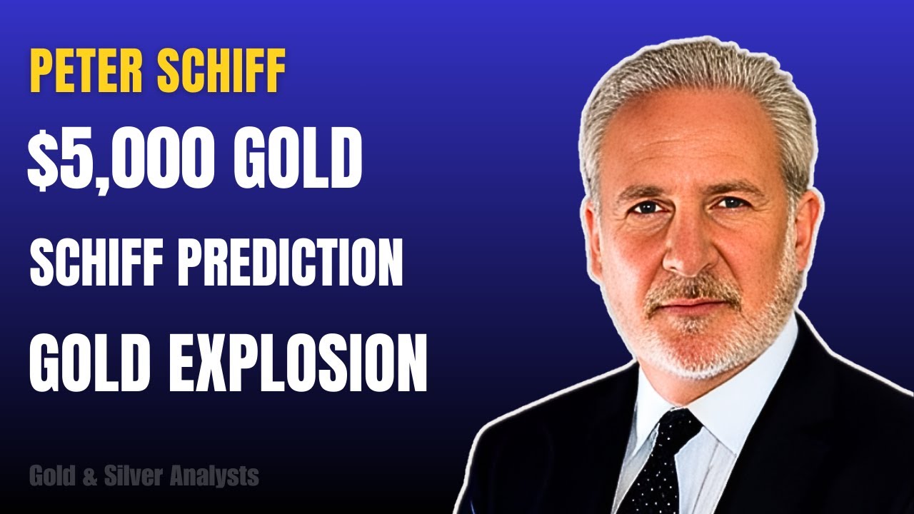 Peter Schiff's $5,000 GOLD Prediction VS. Your Financial Future