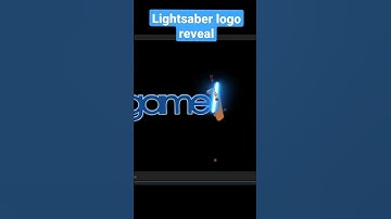 After Effects Tutorial - Using a Lightsaber to Reveal Your Logo!