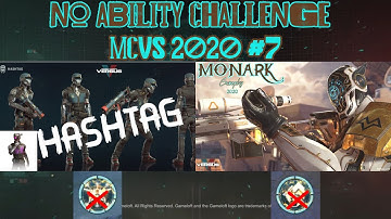 HASHTAG & MONARK NO ABILITY CHALLENGE SOLO Gameplay Modern Combat Versus MCVS 2020 #7
