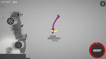 Stickman Dismount 2 Free Part 4 (by 1000and1game) / Android Gameplay HD