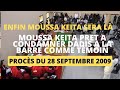 Tres urgent moussa keita sera au tribunal pour condamner dadis camara procs du 28 septembre 2009