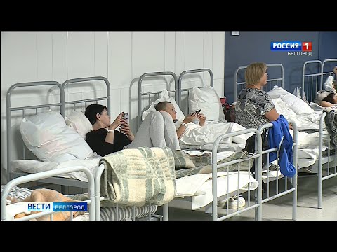 В "Белгород-Арену" прибыли более 1000 жителей Шебекинского округа