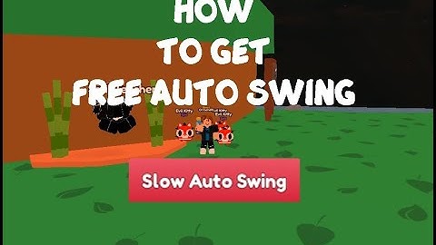 How To Get Free Auto Swing In Sword Fighters Simulator