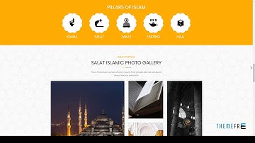 Salat -“ Islamic Center HTML 5 Responsive Template        Alton Barne