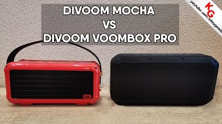 🔊 Divoom Mocha vs Divoom Voombox Pro. Сравнение Bluetooth колонок Divoom
