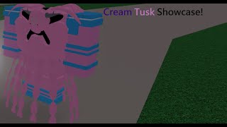 Ultimate Vampiric Cream Tusk Showcase!!   (Project JoJo)