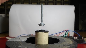 Simplest Arduino repulsive electromagnetic levitation