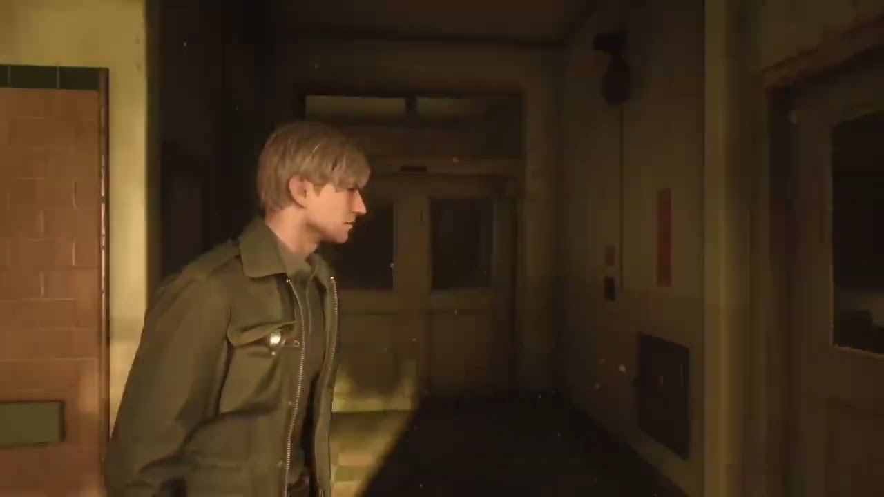 Silent hill 2 remake gameplay, Entrando al hospital