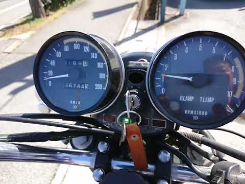 650-RS w3 カワサキ スピード・タコメーター （W3 650RS #2