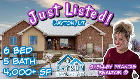 Beautiful Layton Rambler! 6 bed, 5 bath, 4,000+ sq...
