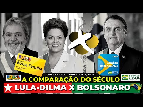 Lula/Dilma X Bolsonaro: A COMPARAÇÃO DO SÉCULO. Confira!
