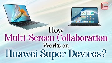 Huawei MatePad Pro and MateBook X Pro - Multi Screen Collaboration