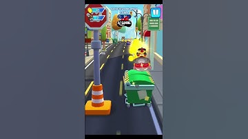 Talking Tom Hero Dash Run For 30 Seconds without Crashing Funny Race Android iOS Gameplay #Shorts