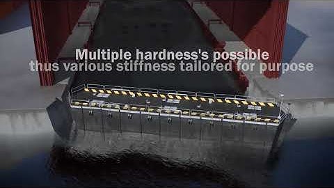 Sealing of Dry Dock Doors by Trelleborg