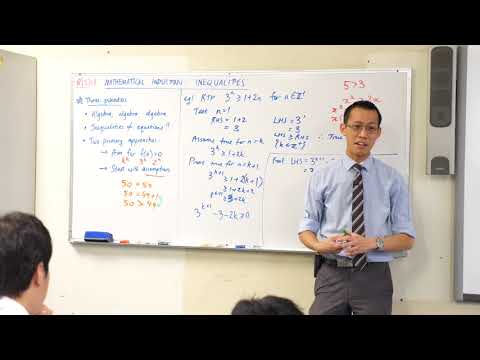 Mathematical Induction - Inequalities (2 of 4: Rearranging the k+1 case)