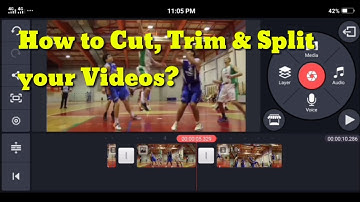 How to Cut and Trim your Videos | Trim and Split Features | Kinemaster