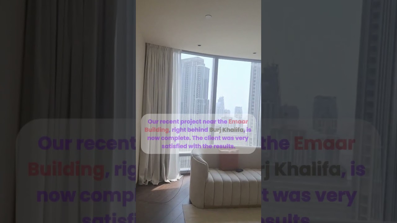 I Installed MOTORISED Curtains in My Dubai Apartment and Here's What Happened