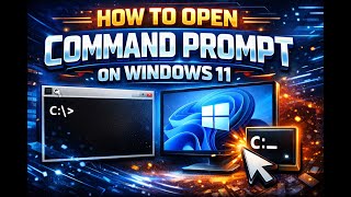 "COMMAND PROMPT" How To Open It On Windows 11 (In 2026)