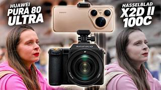 #1 DXOMARK Smartphone vs $15,000 Hasselblad! Huawei Pura 80 Ultra vs Hasselblad X2D II 100C!