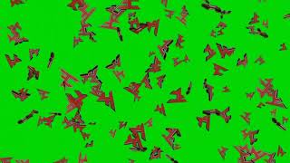 Faze Clan Emblem Raining Green Screen
