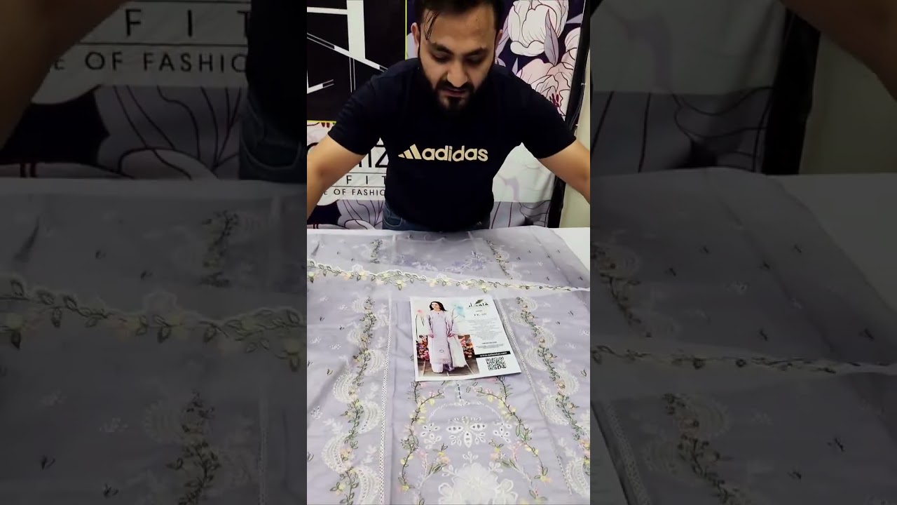 QALAMKAR NEW CHIKANKARI LUXURY LAWN COLLECTION