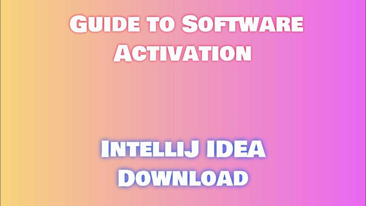 Intellij Idea Activation Code Github