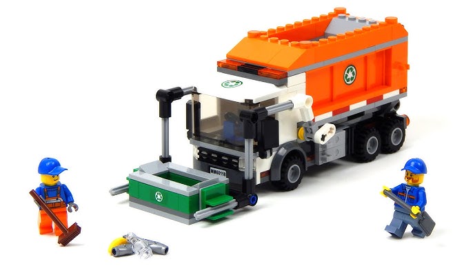 bredde indre kombination Lego City 60118 Garbage Truck Lego Speed Build - YouTube