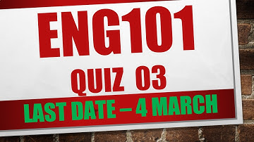 eng101 quiz 3 2022||eng101 quiz 3 solution 2022||eng101 quiz 3 solution fall 2021||eng101 quiz 3