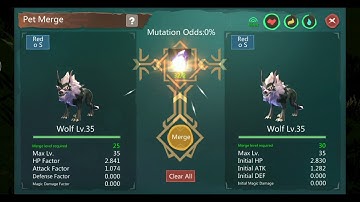 TUTORIAL MERGE WEREWOLF WIZARD || BISA EVO 6 || UTOPIA ORIGIN