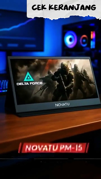 Monitor Satu Jutaan #monitor #monitormurah #lcd #monitortouchscreen #novatu #monitorportable